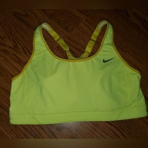 Nike Women's Bright Yellow Sports Bra